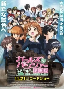 دانلود انیمه Girls & Panzer Movie